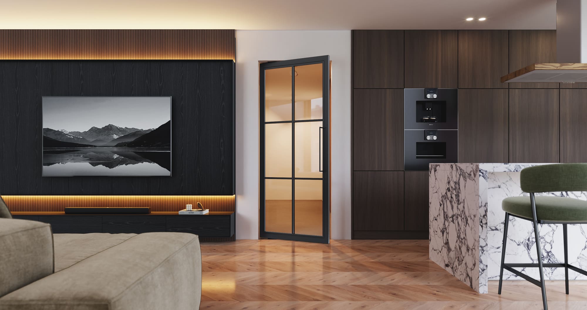 Galio Pivot acél beltéri ajtó