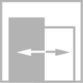 Toló / elhúzható ajtórendszer